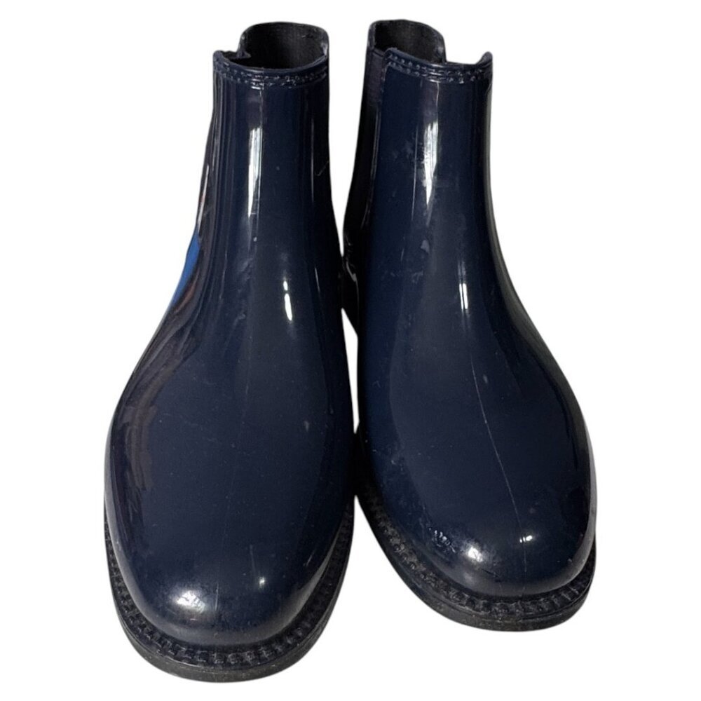 Henry Ferrera Collection Clarity Double Gore Rain Ankle BootS Black size 40 US 9